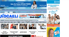 Desktop Screenshot of gercekkocaeli.com.tr